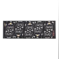 ふわふわタオルマフラー　猫招き柄（ねこ　ネコ　猫）