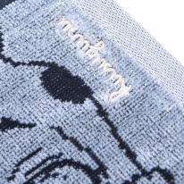 ふわふわタオルマフラー　猫招き柄（ねこ　ネコ　猫）