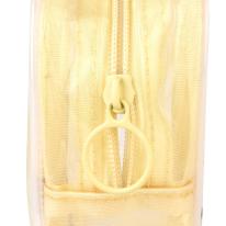 パーラーすずらん堂　メッシュ生地　コスメポーチ　つばめさん柄（ねこ　ネコ　猫）