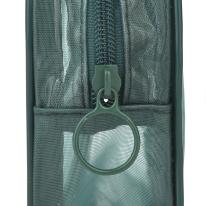 アニマルモード　メッシュ生地　コスメポーチ　パウロ柄