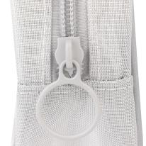 アニマルモード　メッシュ生地　コスメポーチ　シナモン柄（ねこ　ネコ　猫）