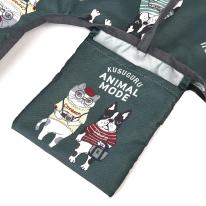 プリントエコバッグ　アニマルモード柄（ねこ　ネコ　猫）