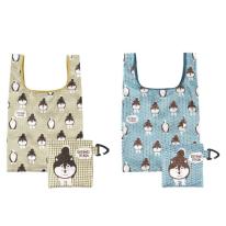 プリントエコバッグ　柴尻君柄