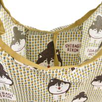 プリントエコバッグ　柴尻君柄