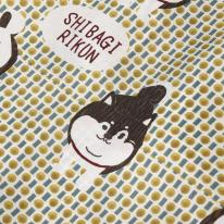 プリントエコバッグ　柴尻君柄