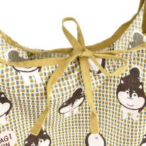 プリントエコバッグ　柴尻君柄