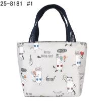 保冷保温ランチバッグ　ネコまるけ柄（ねこ　ネコ　猫）