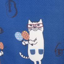 保冷保温ランチバッグ　ネコまるけ柄（ねこ　ネコ　猫）