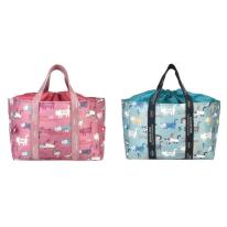 保冷保温お買い物バッグ　マチルダさん柄（ねこ　ネコ　猫）