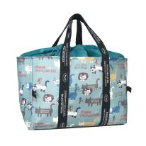 保冷保温お買い物バッグ　マチルダさん柄（ねこ　ネコ　猫）