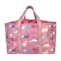 保冷保温お買い物バッグ　マチルダさん柄（ねこ　ネコ　猫）