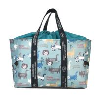 保冷保温お買い物バッグ　マチルダさん柄（ねこ　ネコ　猫）