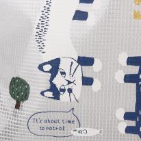 クリアメッシュ　トートバッグSサイズ　マチルダさん柄（ねこ　ネコ　猫）