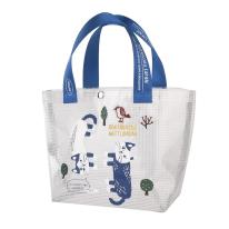 クリアメッシュ　トートバッグSサイズ　マチルダさん柄（ねこ　ネコ　猫）