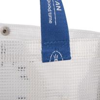 クリアメッシュ　トートバッグSサイズ　マチルダさん柄（ねこ　ネコ　猫）