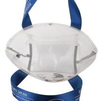 クリアメッシュ　トートバッグSサイズ　マチルダさん柄（ねこ　ネコ　猫）