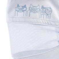 接触冷感UV加工　マスク　ネコまるけ柄（ねこ　ネコ　猫）