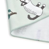 クスグルひやっと冷感タオル　マチルダさん柄（ねこ　ネコ　猫）