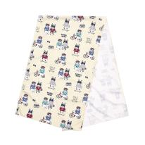 クスグルひやっと冷感タオル　アニマルモード柄（ねこ　ネコ　猫）