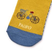 クスグルソックス　ジャガード靴下　パウロ柄