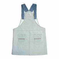 ネコまるけ　両脇釦あきエプロン（ねこ　ネコ　猫）