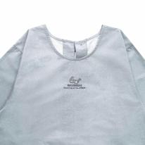 ネコまるけ　釦リボンあきカッポウ