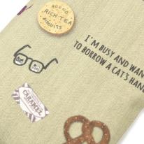 ネコまるけ　ミニサコッシュ（ねこ　ネコ　猫）