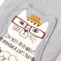 ネコまるけ　ミニサコッシュ（ねこ　ネコ　猫）