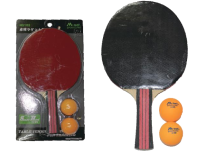 卓球ラケットセット シェークハンド テーブルテニス ラケット1本 40mmボール2球 105