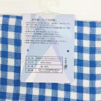 ガーゼ裏パイルタオルハンカチ(1P)【24枚入り/柄込】