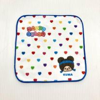 【モンチッチ】ロゴ刺繍ミニタオル