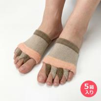 婦人足指オープンソックス（ショート）