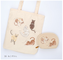 【ito&】【予約販売】刺繍トートバッグ　大