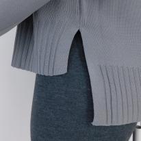 ■5色展開■無地ジップカーディガン★ゆったりサイズ