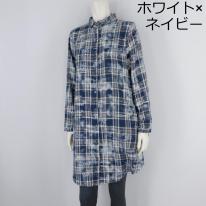 【2024秋冬新作】■3色展開■起毛ペイントデザインシャツチュニック★ゆったりサイズ