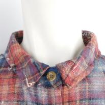 【2024秋冬新作】■3色展開■起毛ペイントデザインシャツチュニック★ゆったりサイズ