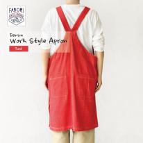 ワークスタイル デニム エプロン