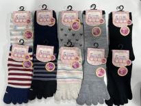 婦人５本指ソックス　スニーカー　柄込み100足セット