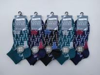 【猫柄メンズカジュアルスニーカーソックス】5足組×10セット