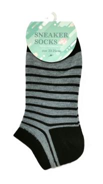 レディース靴下　スニーカーソックス【1足組×5柄】