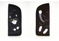 メガネ＆ペンケース ハチワレ