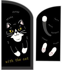 メガネ＆ペンケース ハチワレ