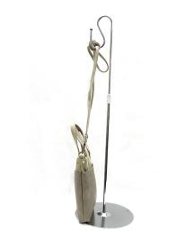 003181100 / ドットカラー合皮　帆布　マイクロバッグ　全5カラー　ｸﾞﾚｰｼﾞｭ