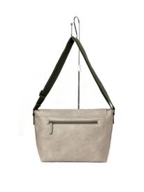 003188500 / カラー合皮　合皮　ショルダーバッグ　全4カラー　ｸﾞﾚｰｼﾞｭ