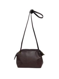 003189000 / ナチュラル合皮　合皮　ワイヤーショルダーバッグM　全4カラー　ｺｹﾞﾁｬ