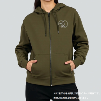 【6枚セット】ミッフィー ワーク ZIPパーカー レディース あったか 防寒 ストレッチ