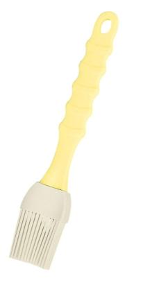 シリコン塗り刷毛（M）アイボリー