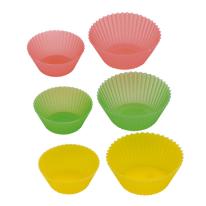シリコンマフィンカップ ブリスター6個セット