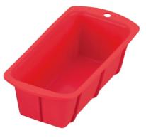 シリコンパウンドケーキ型（17cm）レッド