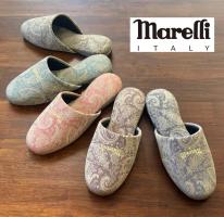 【マレリー】スリッパ ルームシューズ マレリーペイズリー
